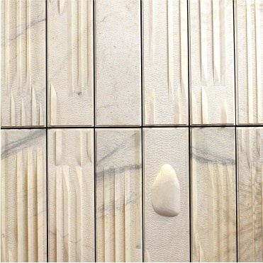 Marble is often used for flooring, walls & countertops.